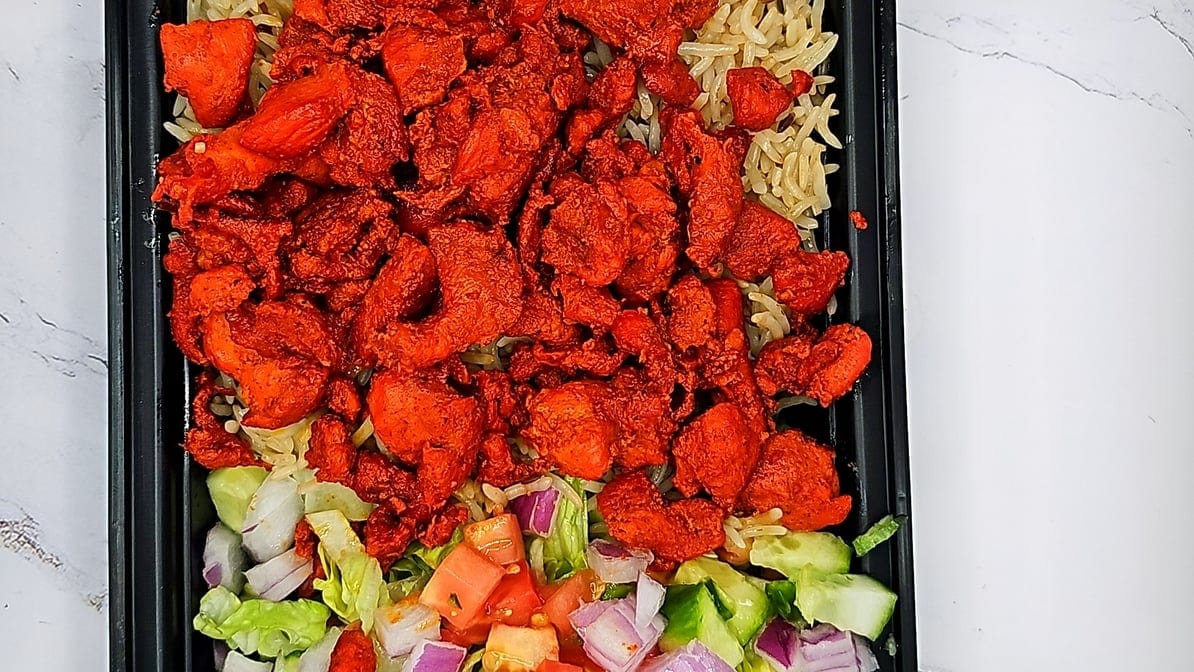 Chicken Over Rice.